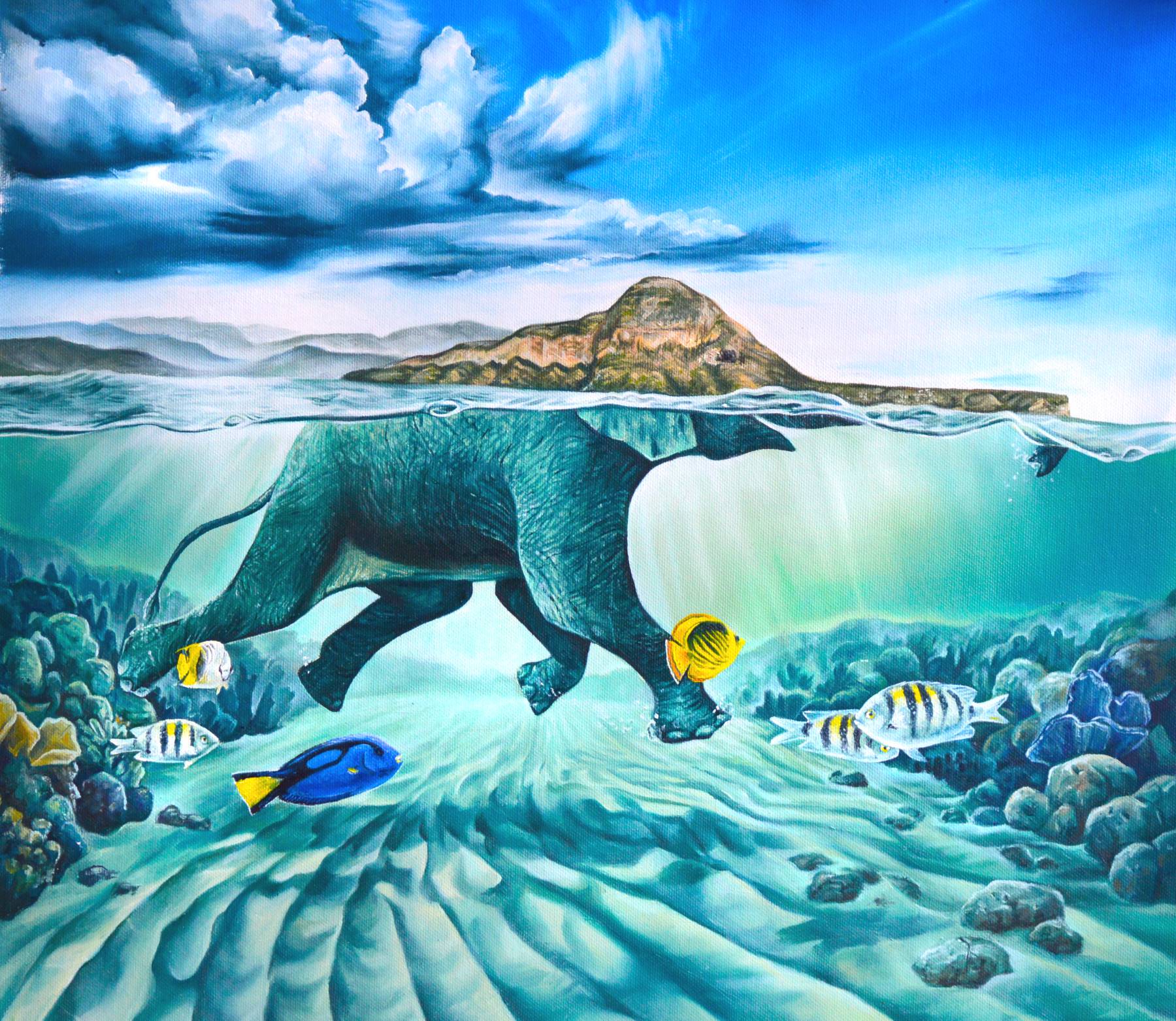 Marlou Jaspers Art  Oil painting Javea Montgo